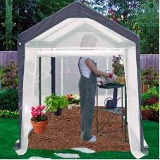Spring Gardener Gable 8' x 8' x 10' Greenhouse   001679331